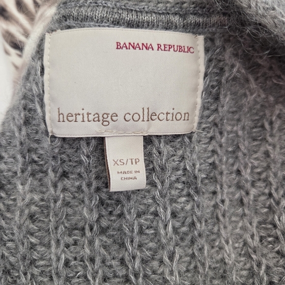 Banana Republic Heritage Collection Mohair Blend Cardigan Size XS - Picture 5 of 5